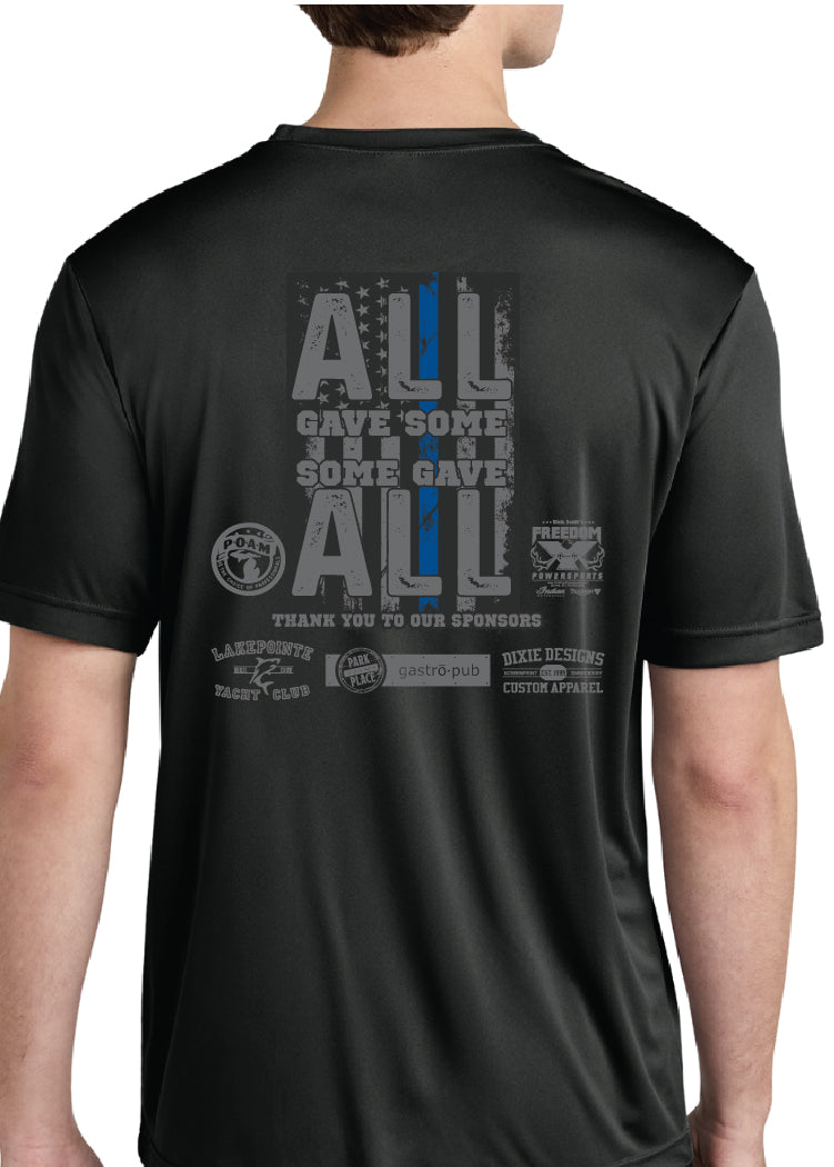 HIRED GUNS MOISTURE WICKING SHIRTS - ALL GAVE SOME, SOME GAVE ALL