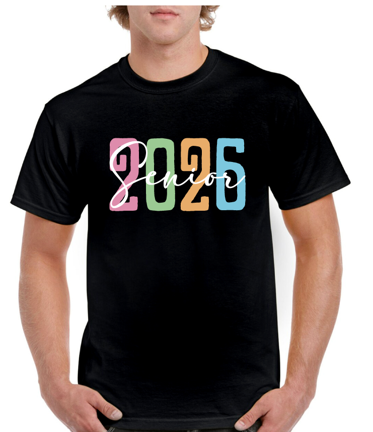 Multi-Color 2026 Senior Tee