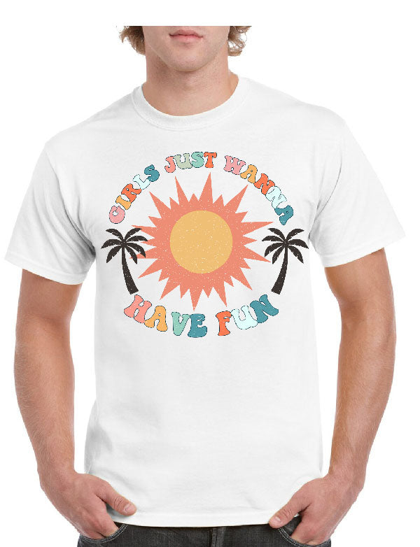 Girls Just Wanna Have Fun Tee