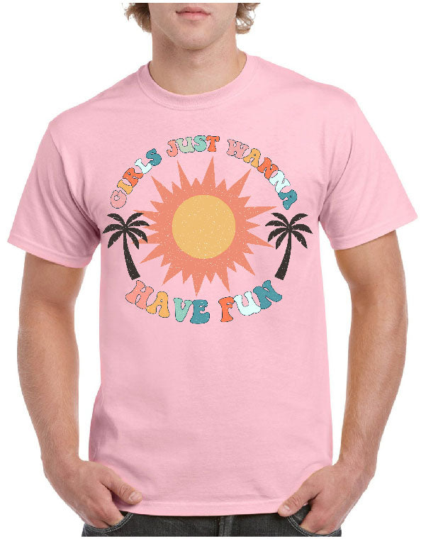 Girls Just Wanna Have Fun Tee