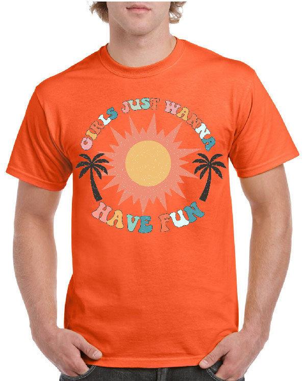 Girls Just Wanna Have Fun Tee