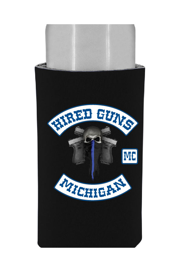Hired Guns Slim Can Koozies