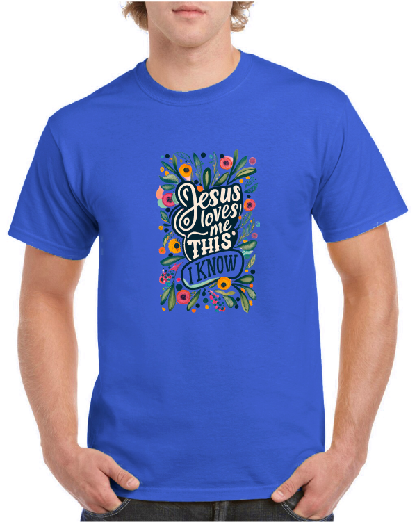 Jesus Loves Me Easter Tee