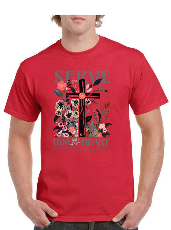 Serve Heart Easter Tee