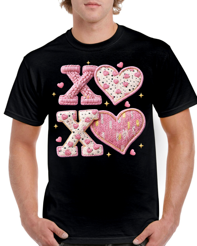 XOXO Hearts Valentine's Tee