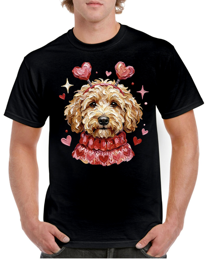 Doodle Heart Valentine's Tee