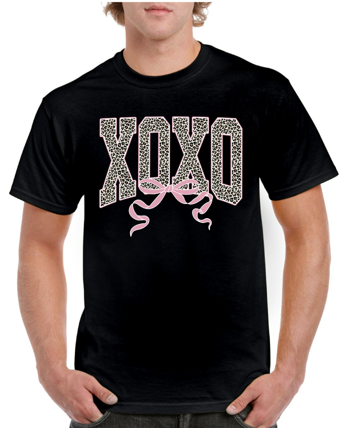 Cheetah XOXO Valentine's Tee