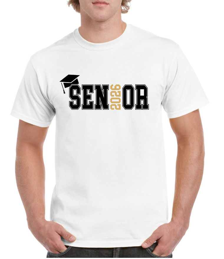 Grad Hat 2026 Senior Tee