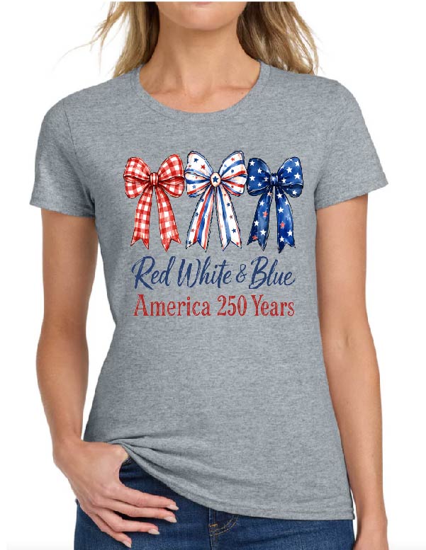 Red White & Blue America 250 Bows