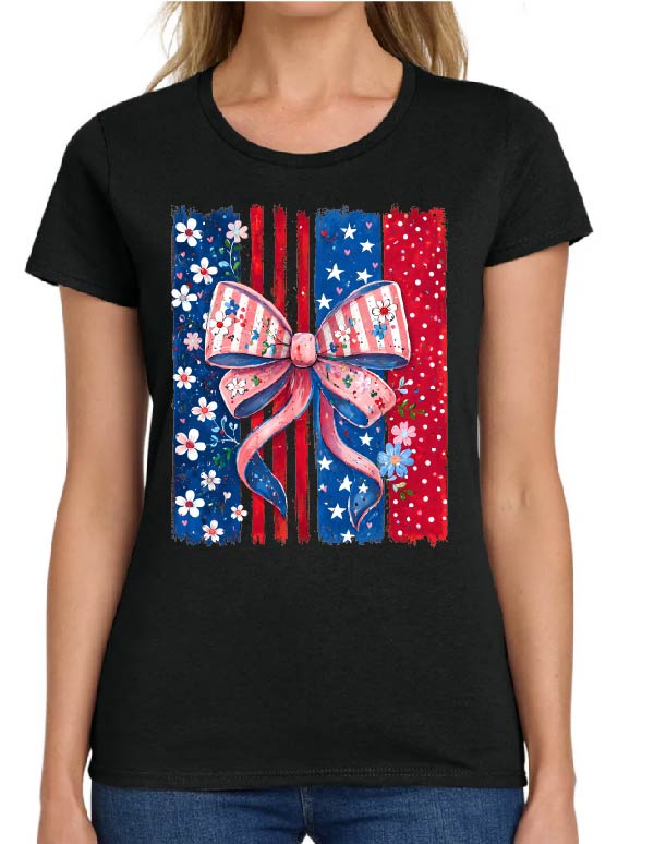 Patriotic Bow with patterns