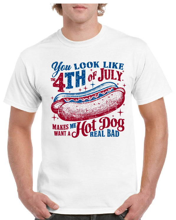 You Look Like The 4th Of July Distressed Tee