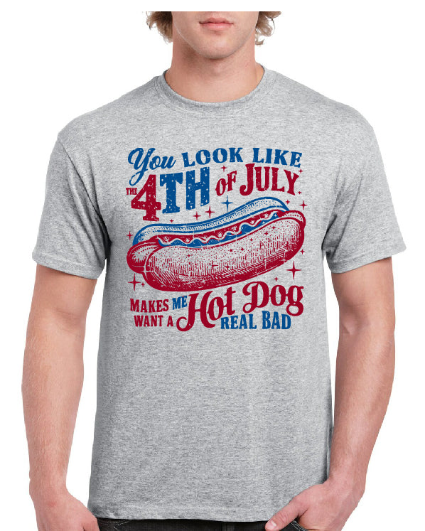 You Look Like The 4th Of July Distressed Tee