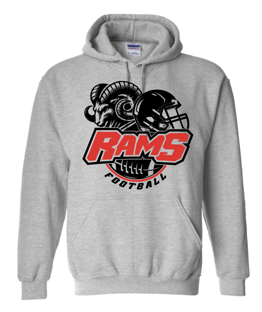 Helmet Head Football Asbury High School Hoodie