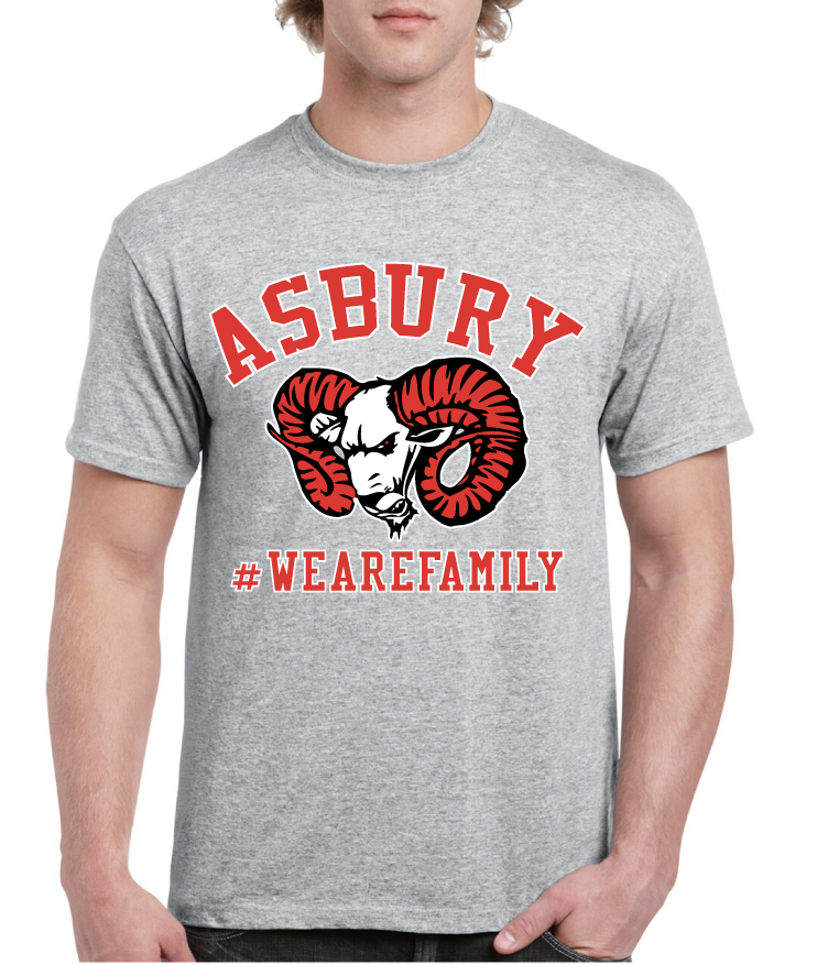 We Are Family Asbury High School Tee