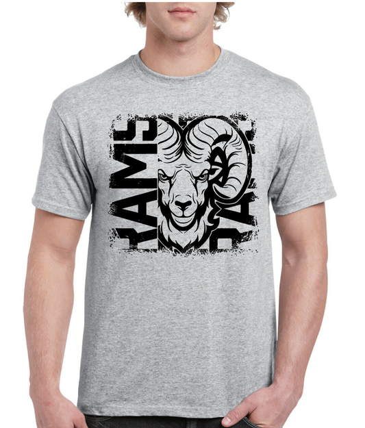 Ram Head Asbury High School Tee