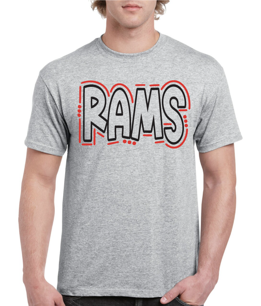 Hollow Rams Asbury High School Tee