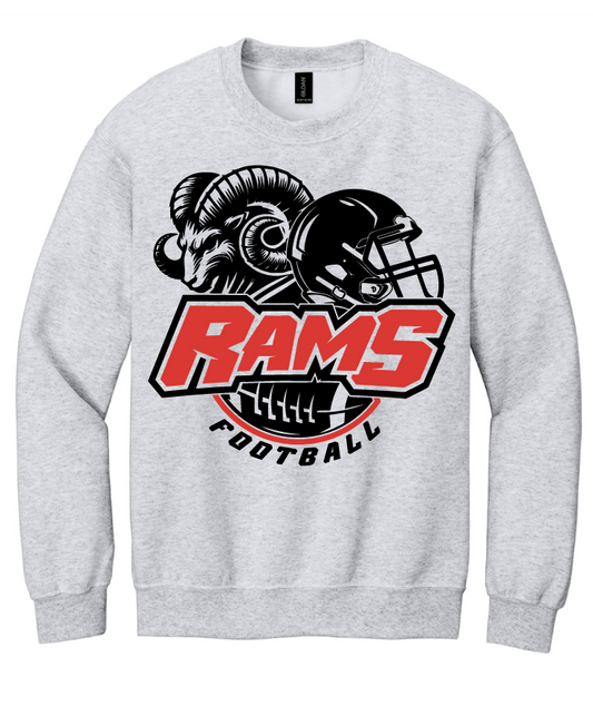 Helmet Head Football Asbury High School Sweatshirt