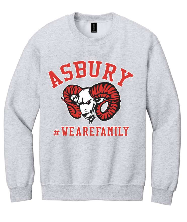 We Are Family Asbury High School Sweatshirt