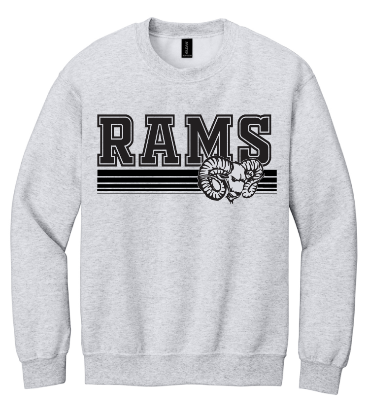 Rams Underlined Asbury High School Sweatshirt