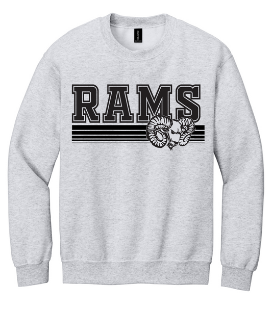 Rams Underlined Asbury High School Sweatshirt
