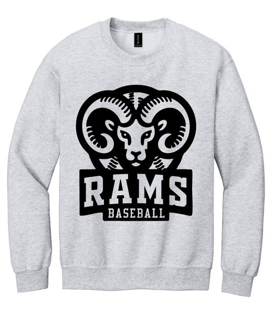 Rams Baseball Asbury High School Sweatshirt