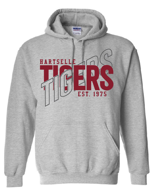 Tigers EST. 1975 Hartselle High School Hoodie