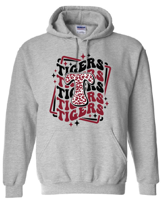 Tigers T Hartselle High School Hoodie