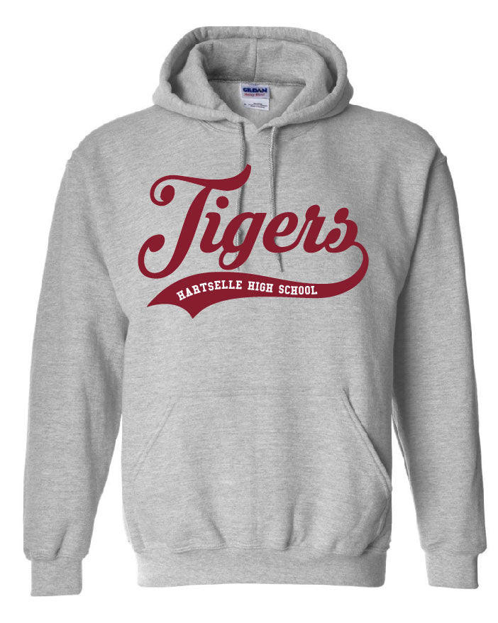 Tigers Swoosh Hartselle High School Hoodie
