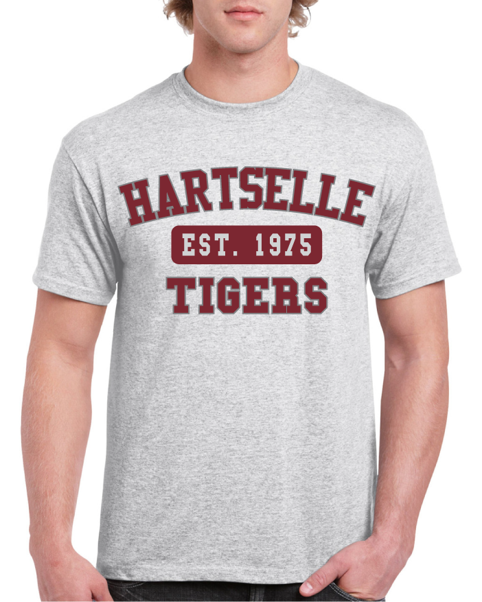 EST. 1975 Tigers Hartselle High School Tee