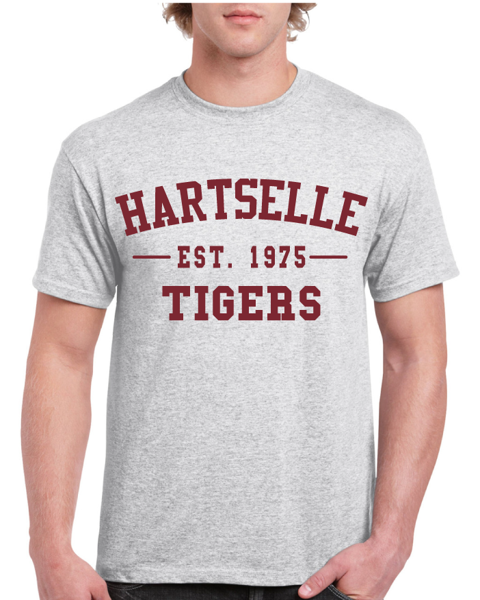 Basic EST. 1975 Hartselle High School Tee – DIXIE DESIGNS