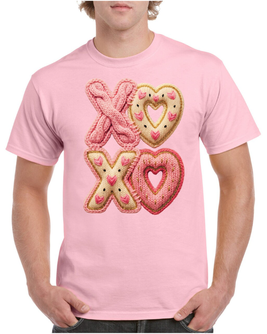 XOXO Stitched Valentine's Tee