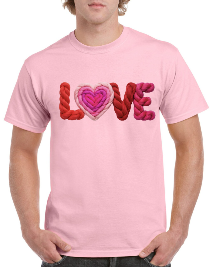 Stitched Heart Layers Valentine's Tee