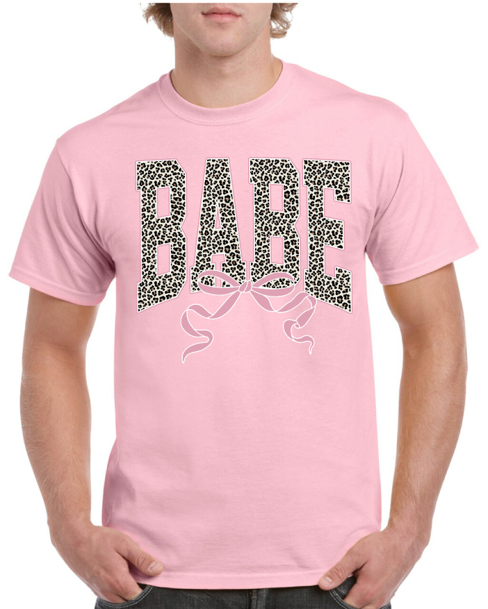 Babe Cheetah Valentine's Tee