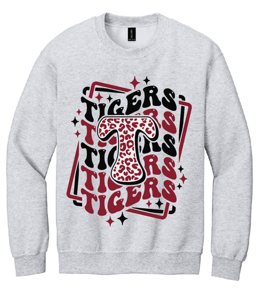 Tigers T Hartselle High School Sweatshirt