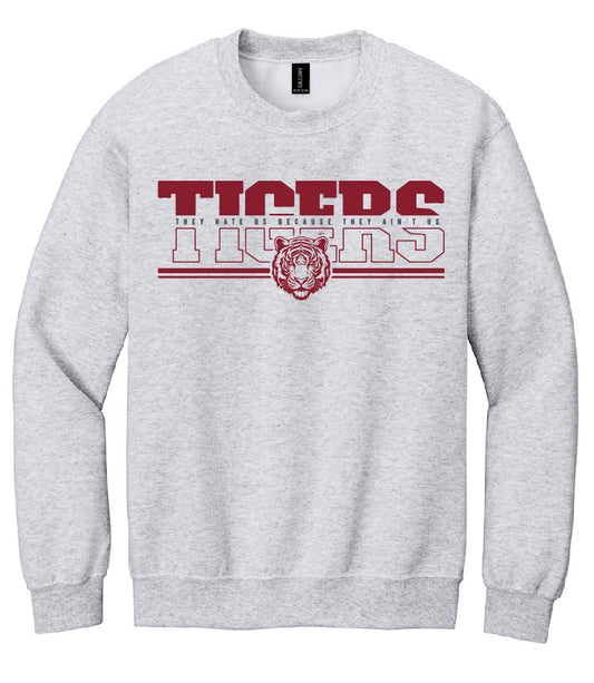 Tigers Hate Us Hartselle High School Sweatshirt