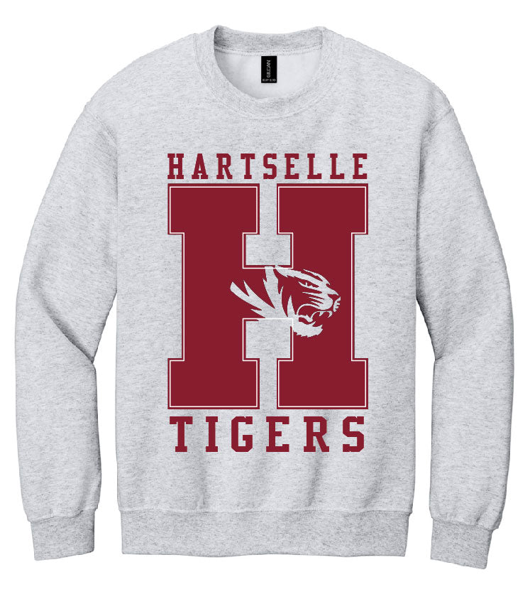 Tigers H Hartselle High School Sweatshirt
