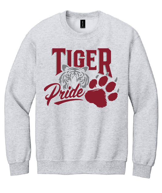 Tiger Pride Paw Hartselle High School Sweatshirt
