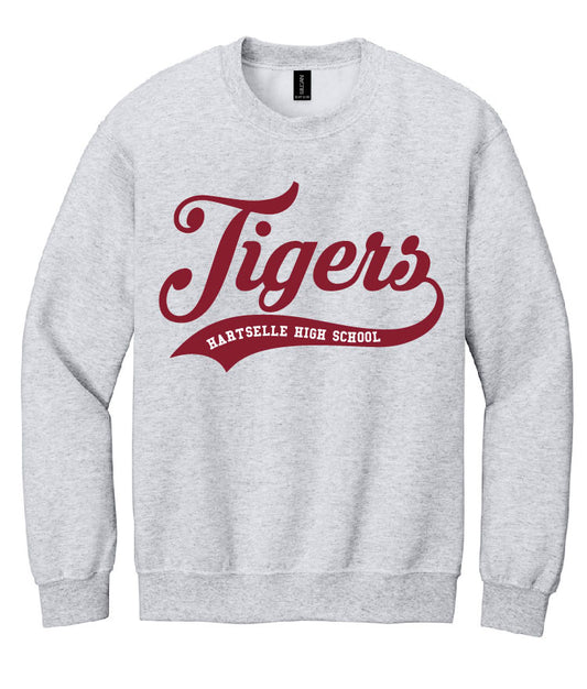 Tigers Swoosh Hartselle High School Sweatshirt