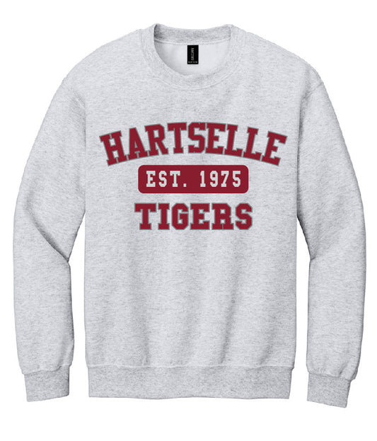 EST. 1975 Tigers Hartselle High School Sweatshirt