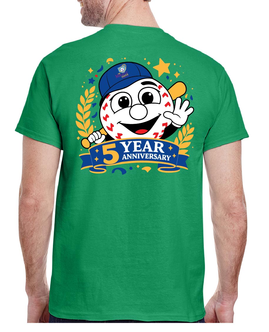 Miracle League 5 Year Anniversary Tee - Pre-order