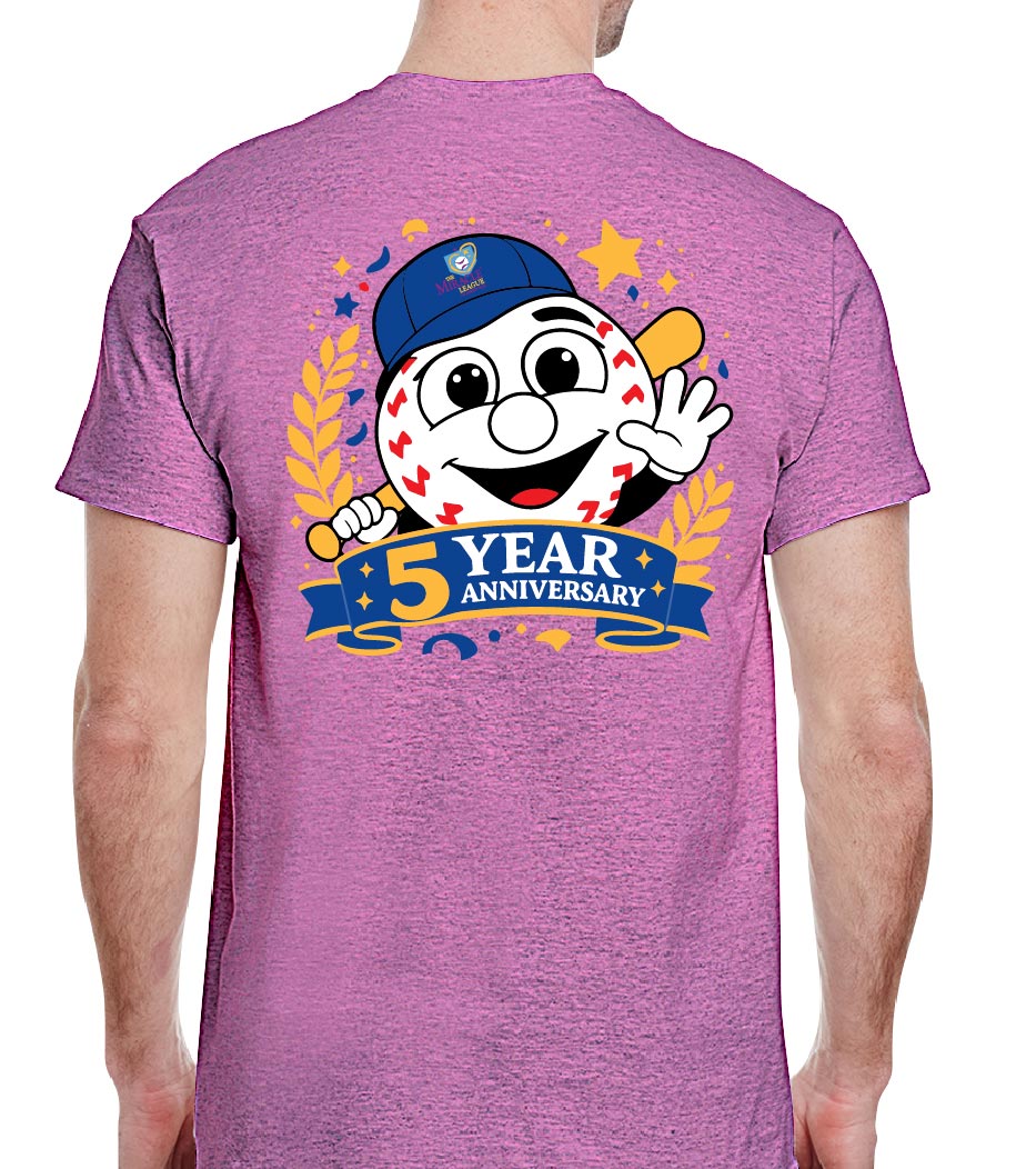 Miracle League 5 Year Anniversary Tee - Pre-order