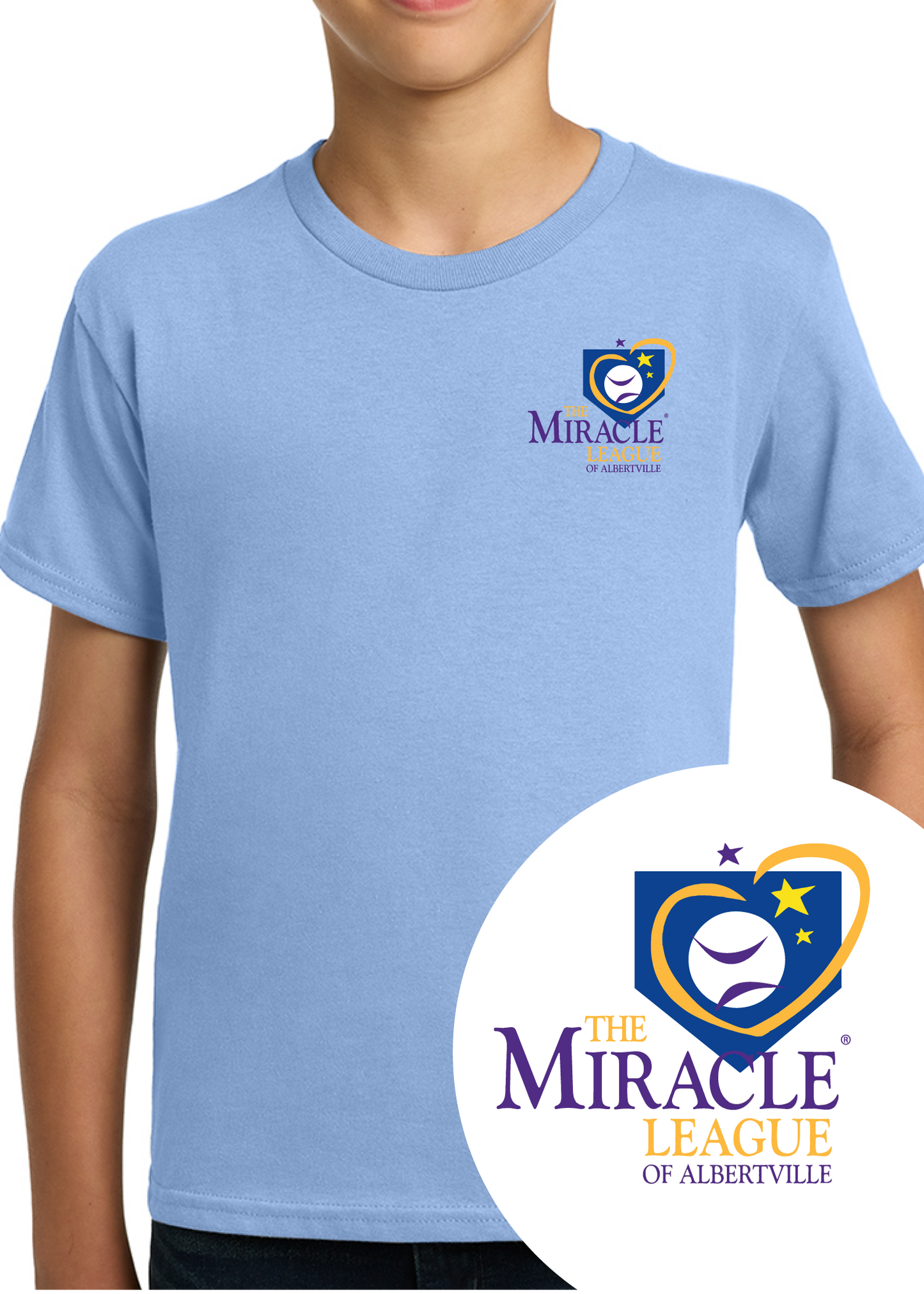 Youth Miracle League 5 Year Anniversary Tee - Pre-order