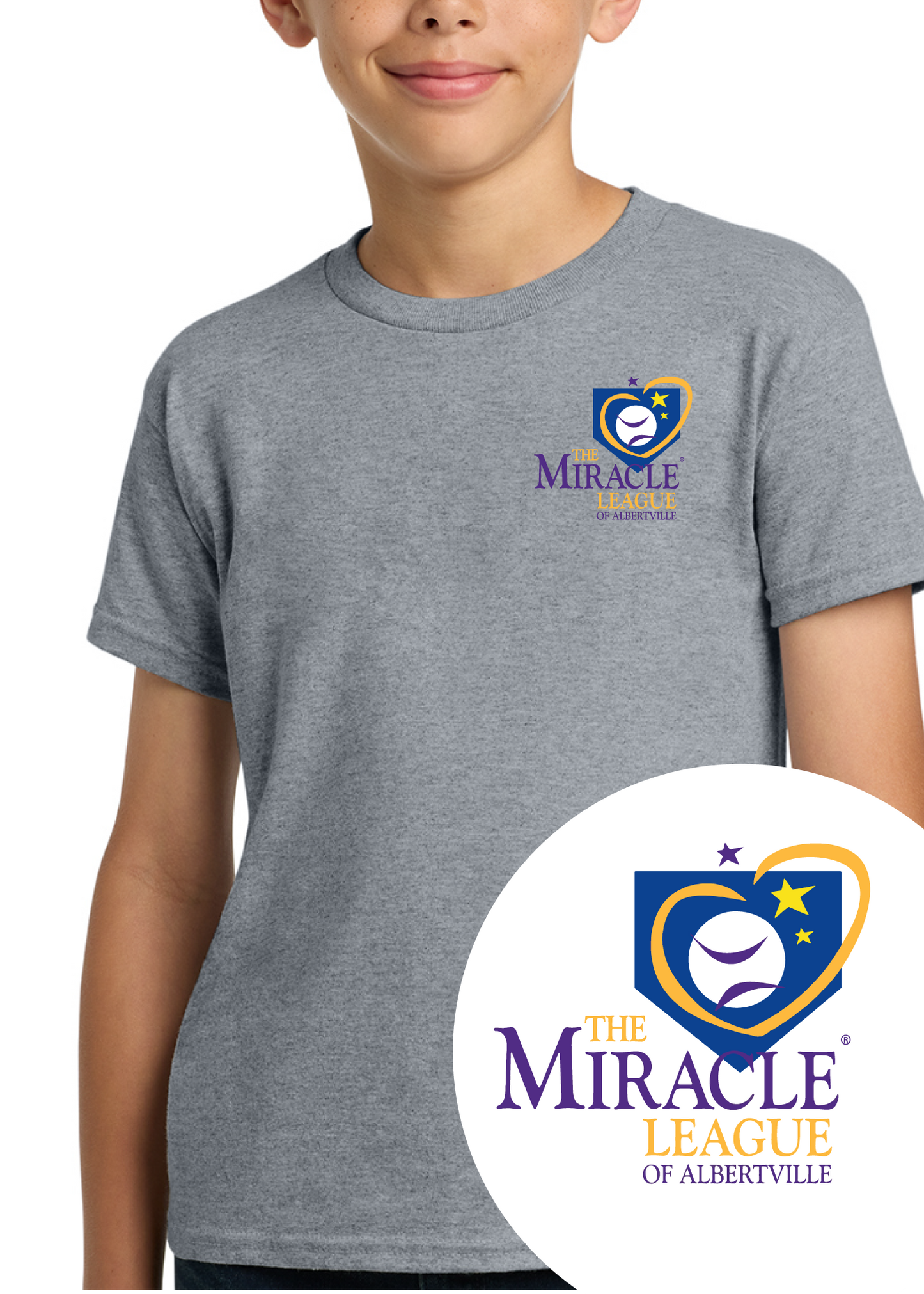 Youth Miracle League 5 Year Anniversary Tee - Pre-order