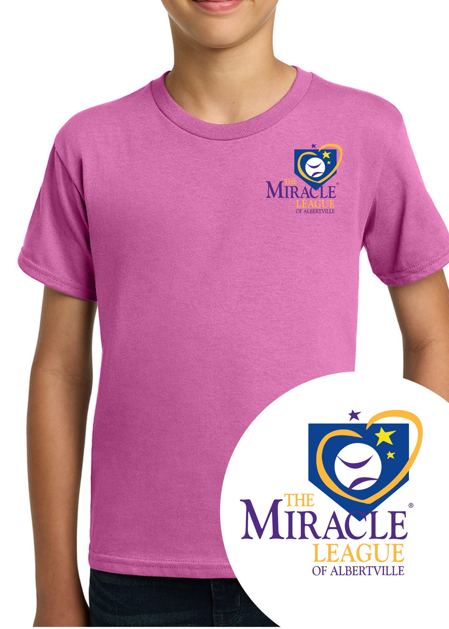 Youth Miracle League 5 Year Anniversary Tee - Pre-order