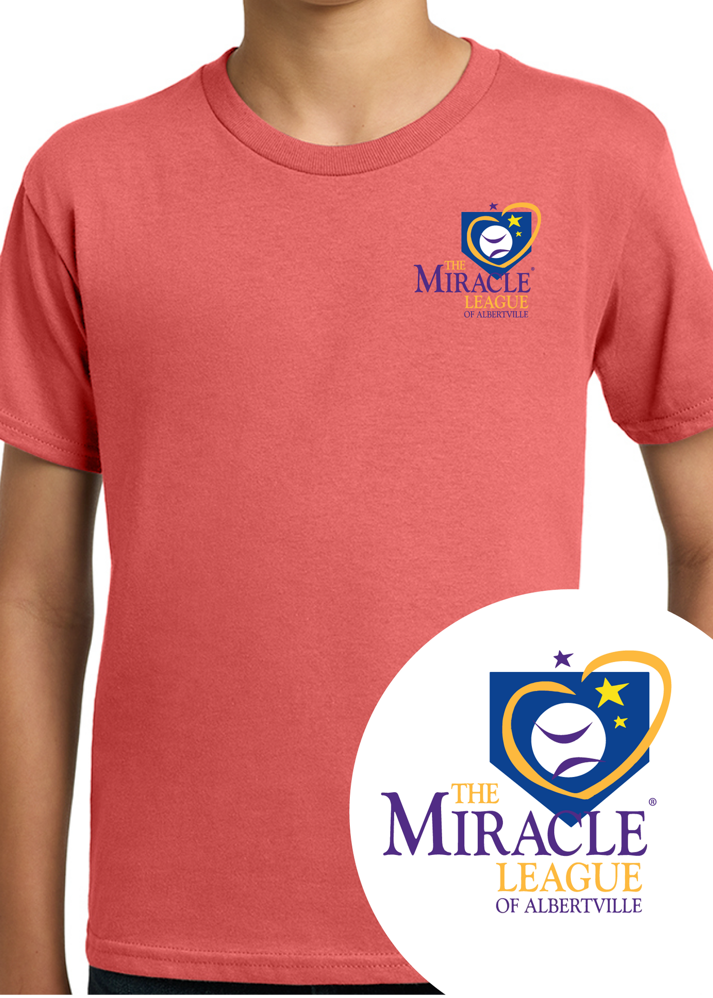 Youth Miracle League 5 Year Anniversary Tee - Pre-order