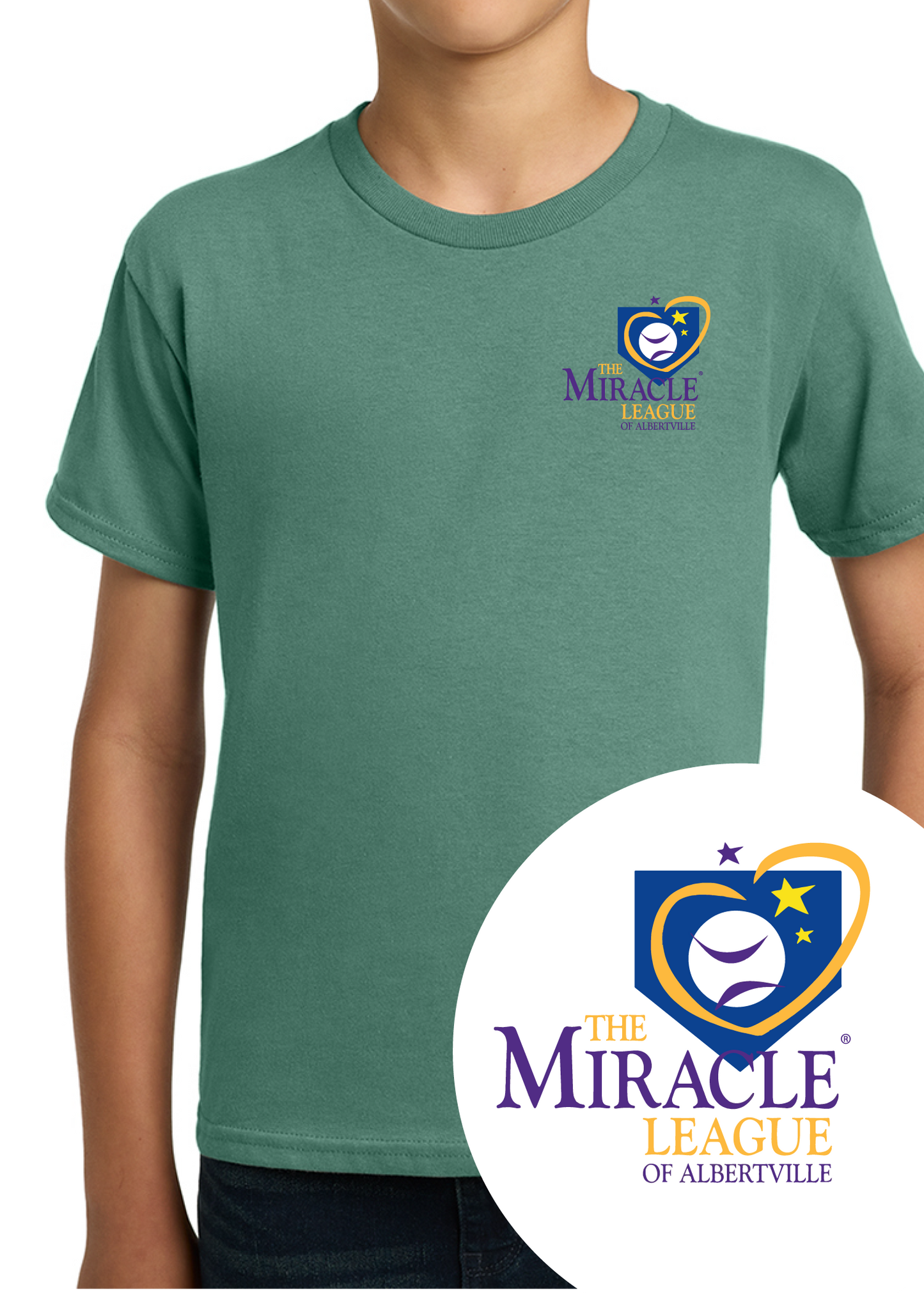 Youth Miracle League 5 Year Anniversary Tee - Pre-order