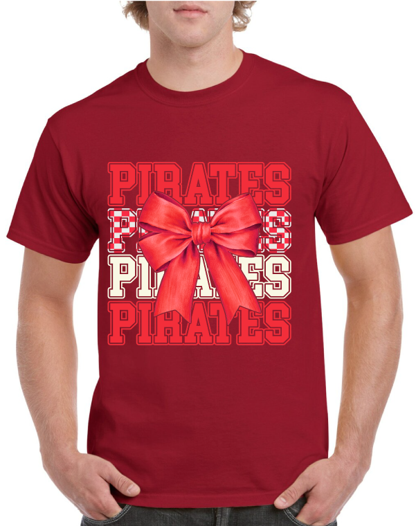 Pirates Bow Tee – DIXIE DESIGNS