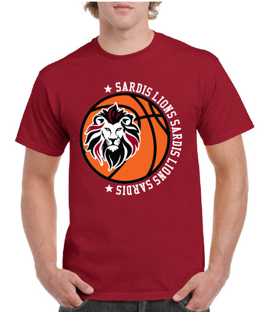 SARDIS LIONS SARDIS LIONS BASKETBALL TEE