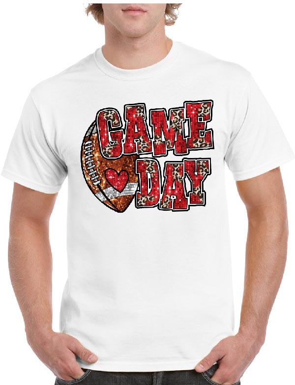 Game Day Glitter Tee