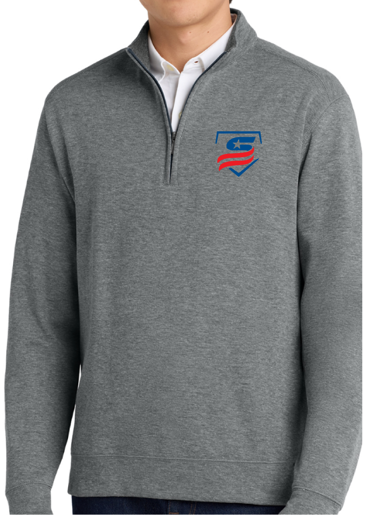 USSSA Port Authority® Interlock 1/4-Zip